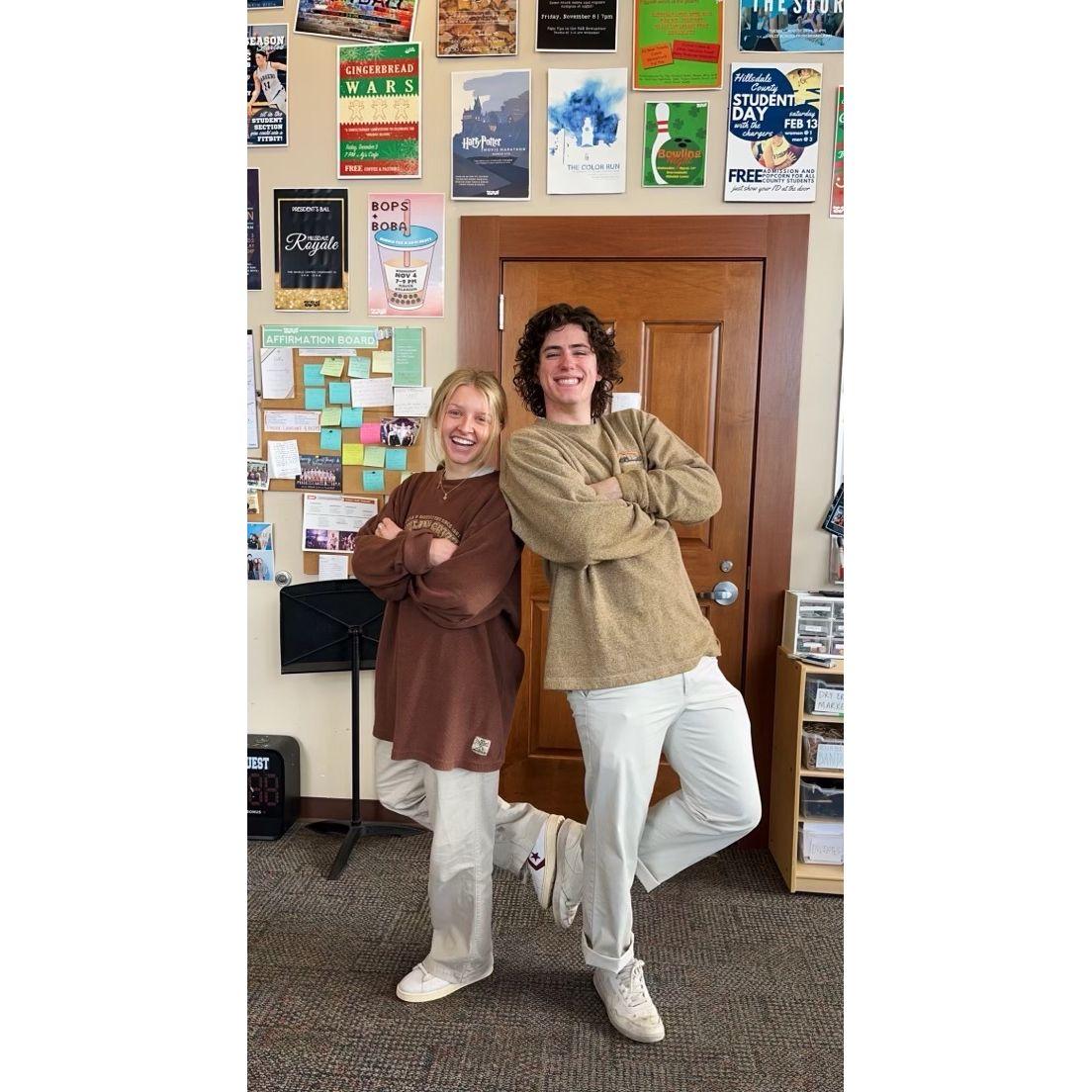 Sophomore Year of College together.