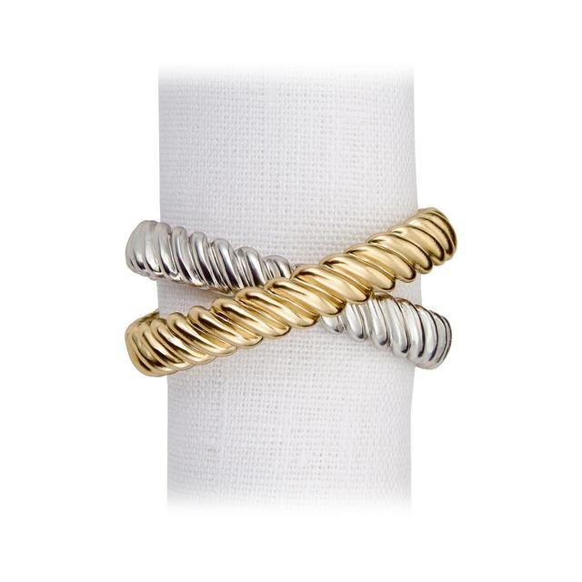 L'Objet Deco Twist Napkin Jewels, Set of 4