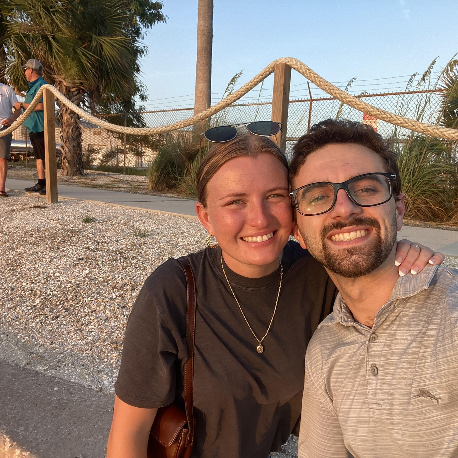 Spent the evening at one of our favorite places, Salt Shack on the Bay