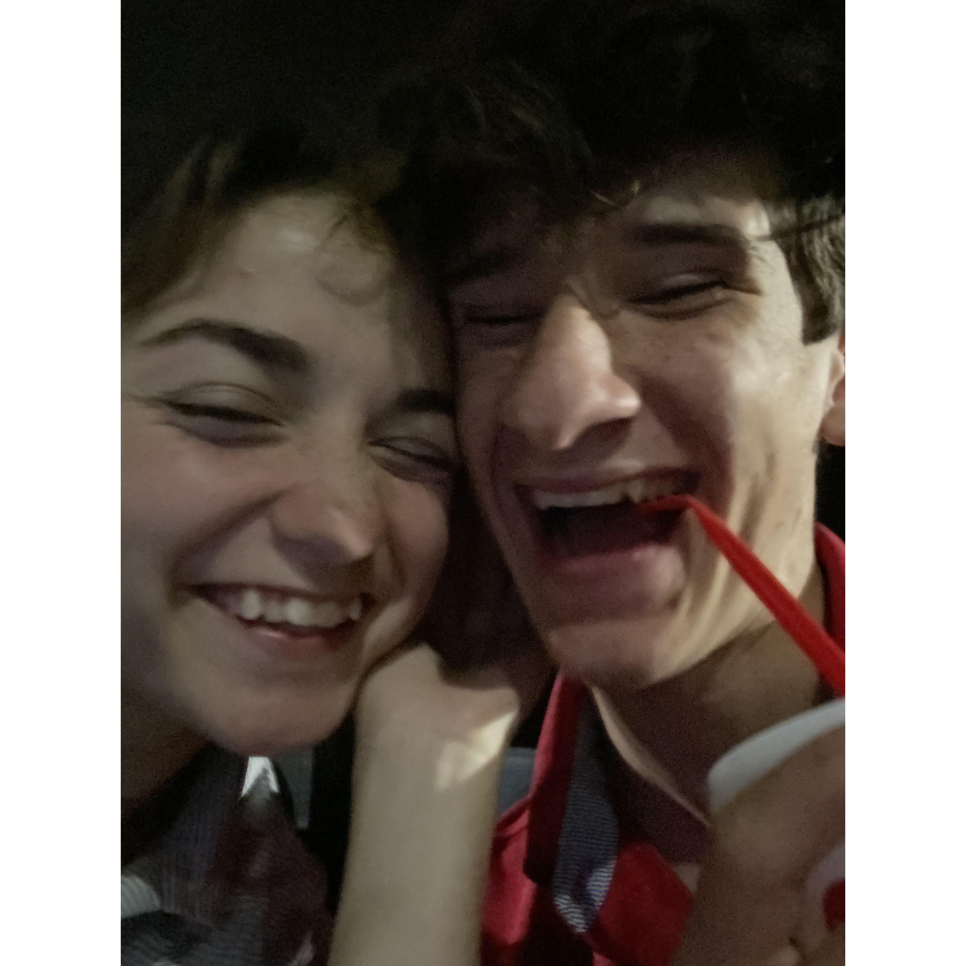 The historical days of working at CFA together.