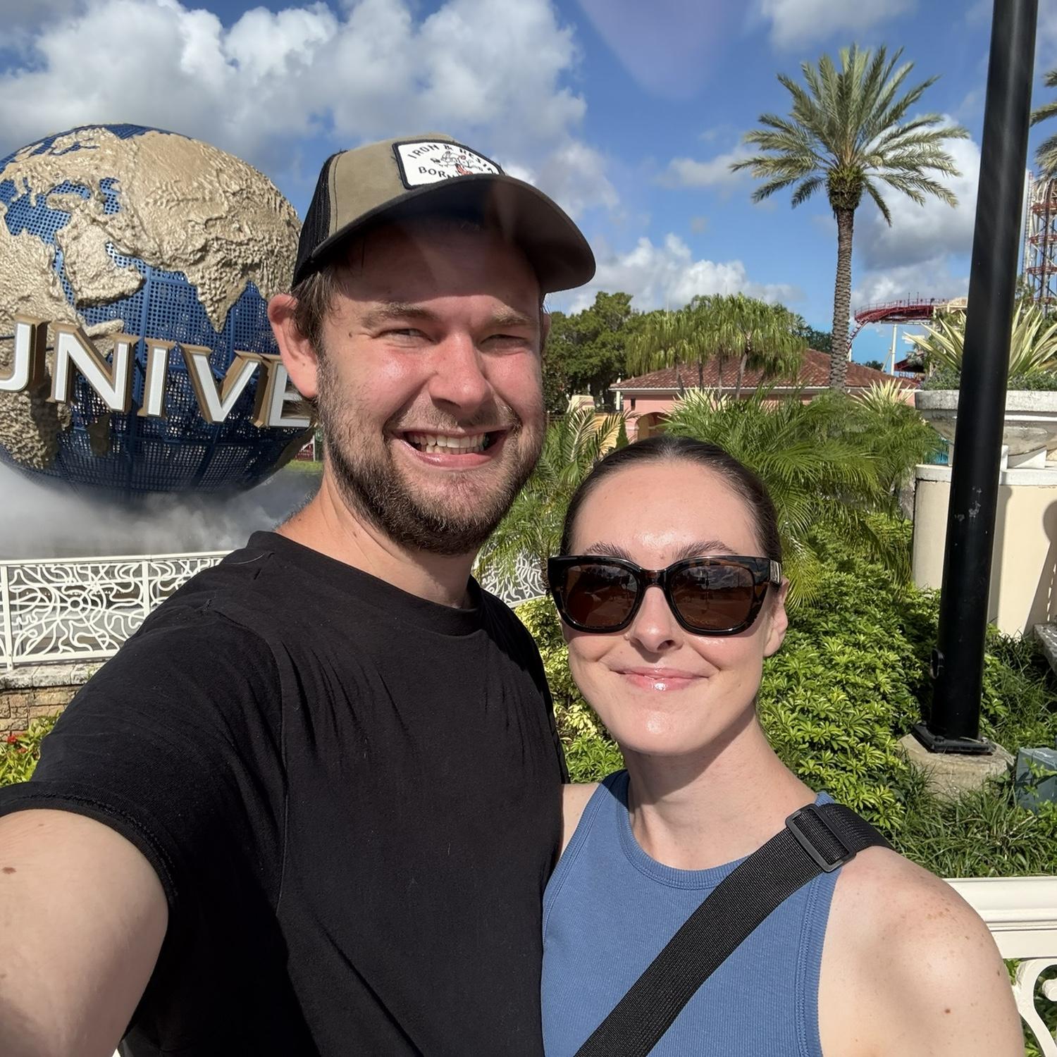 Universal with my favorite person!  -June 22nd, 2025
