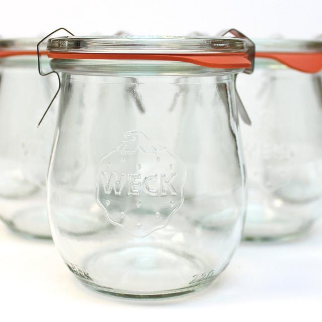 Weck 762 Tulip Jelly Jar, SET of 6