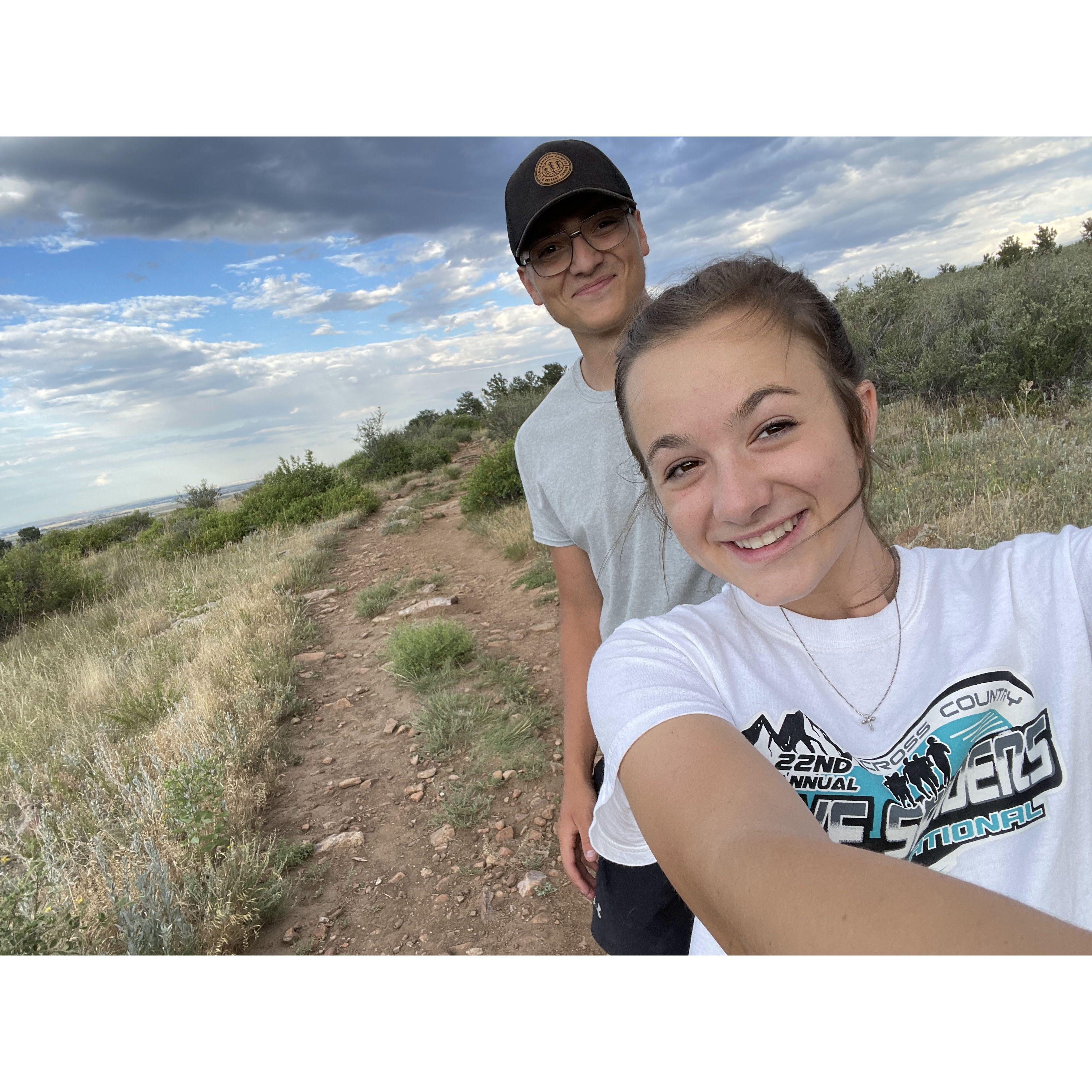 Our first hike
