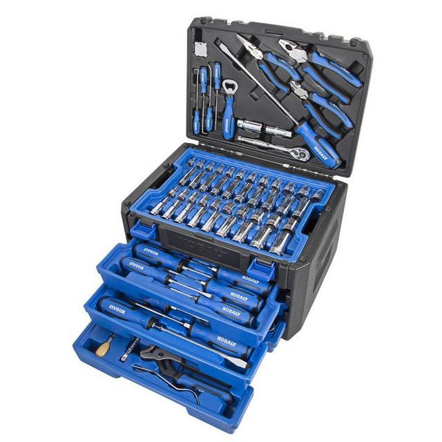 Kobalt 80-Piece Household Tool Set with Hard Case
