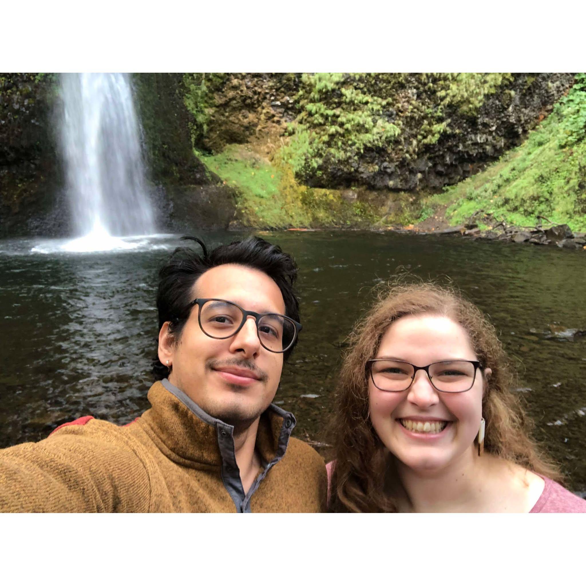 Multnomah falls area