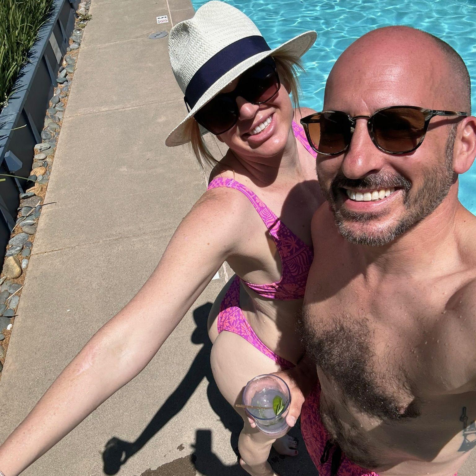 Pool Day in Napa