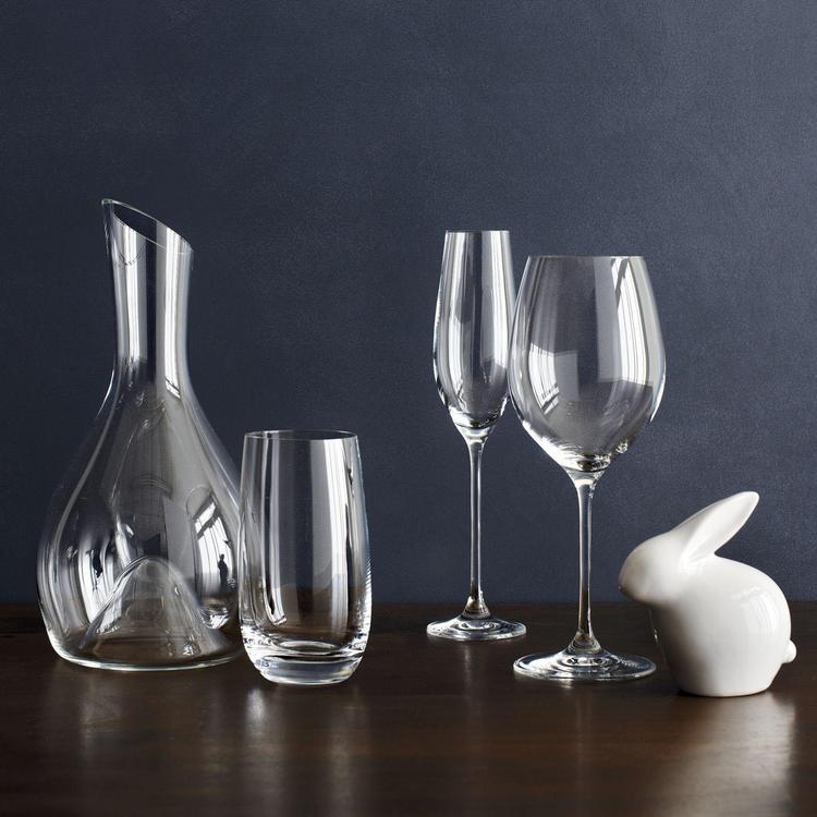 Shop Set of 8 Wedgwood wine colored glasses | Hunt & Gather