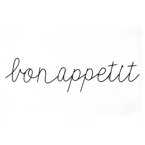 Bon Appetit Wire Wall Hanging - Threshol