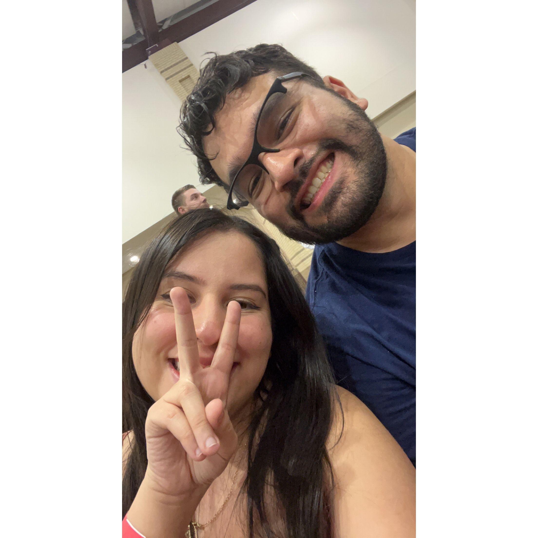 Another date night planned by Raul, Micro Wrestling