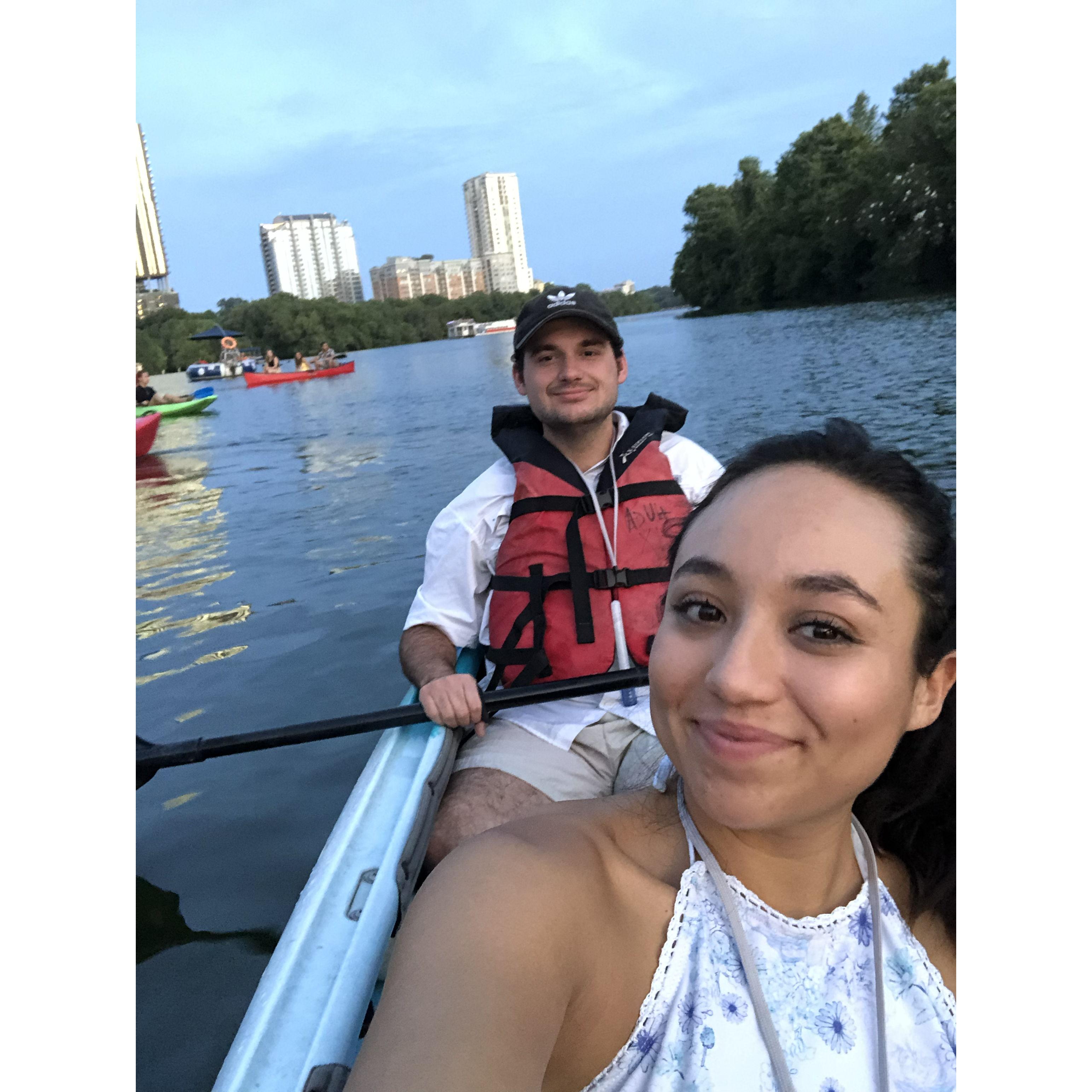Town Lake, Austin.