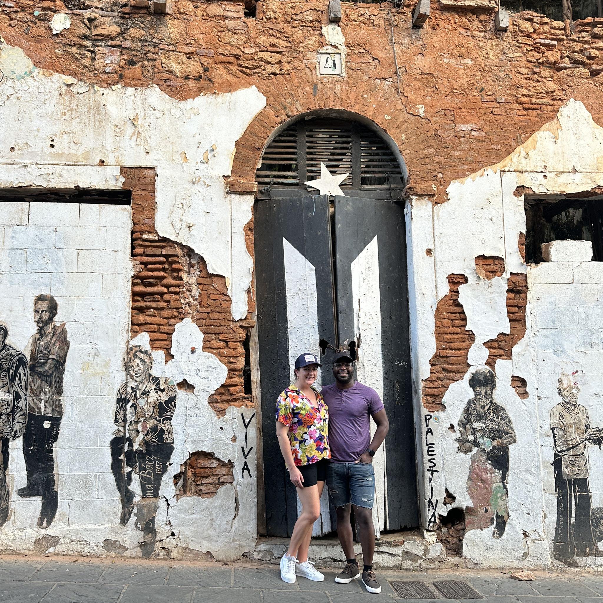 Old San Juan, Puerto Rico trip to visit Karisse and Enrique, January 2024