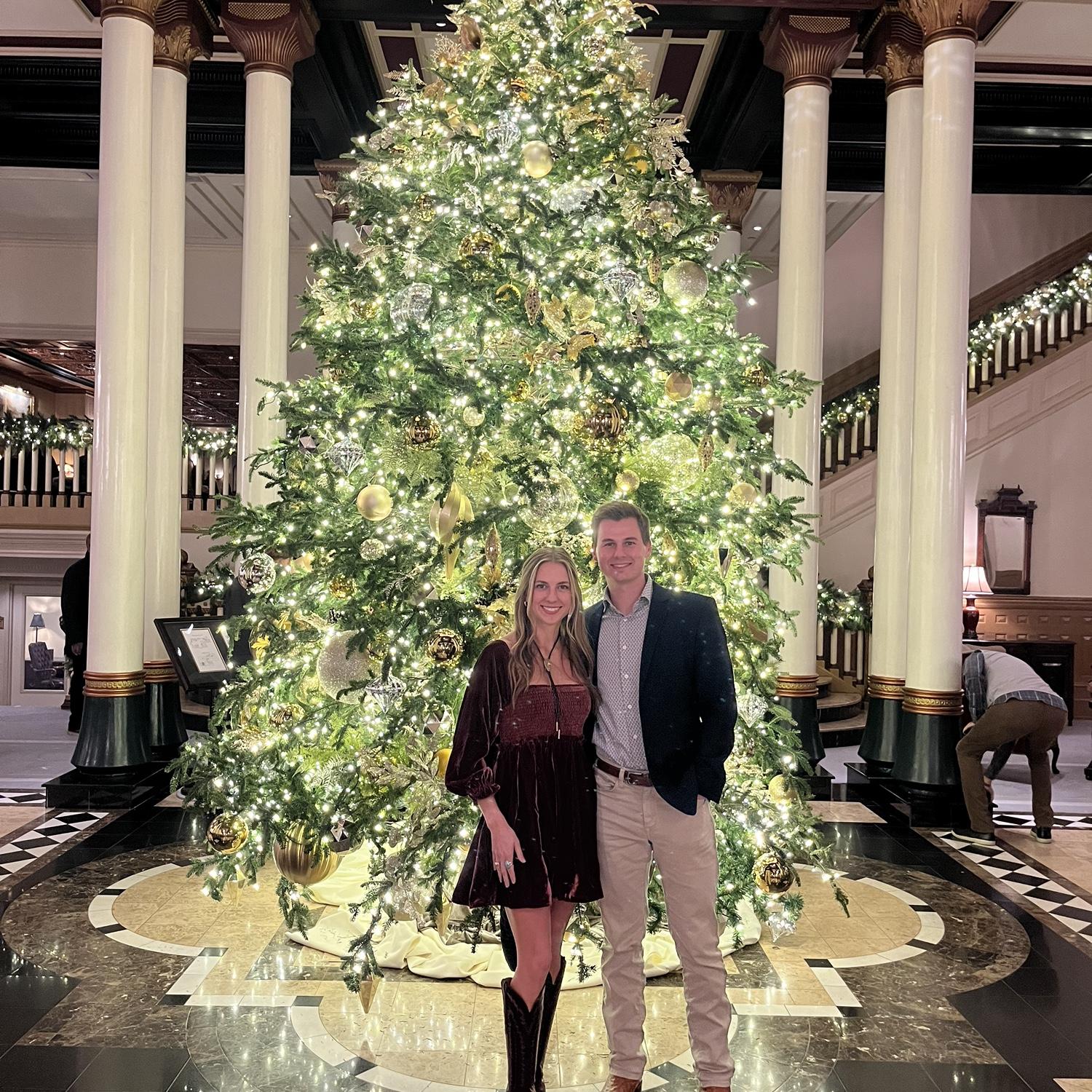 Our Christmas Tradition: Drinks at The Driskill in ATX