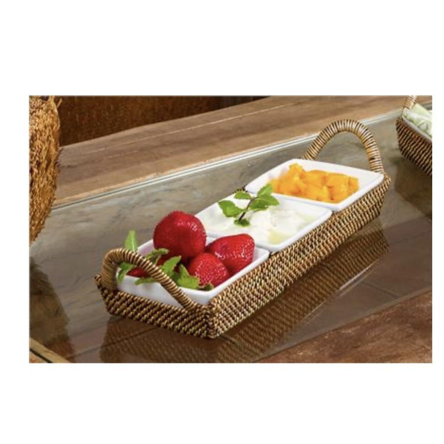 Rectangular Tray with Dividers