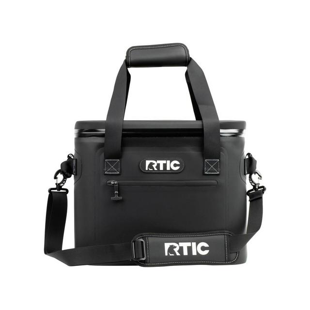 RTIC Outdoors 30 Cans Soft Pack Cooler - Black