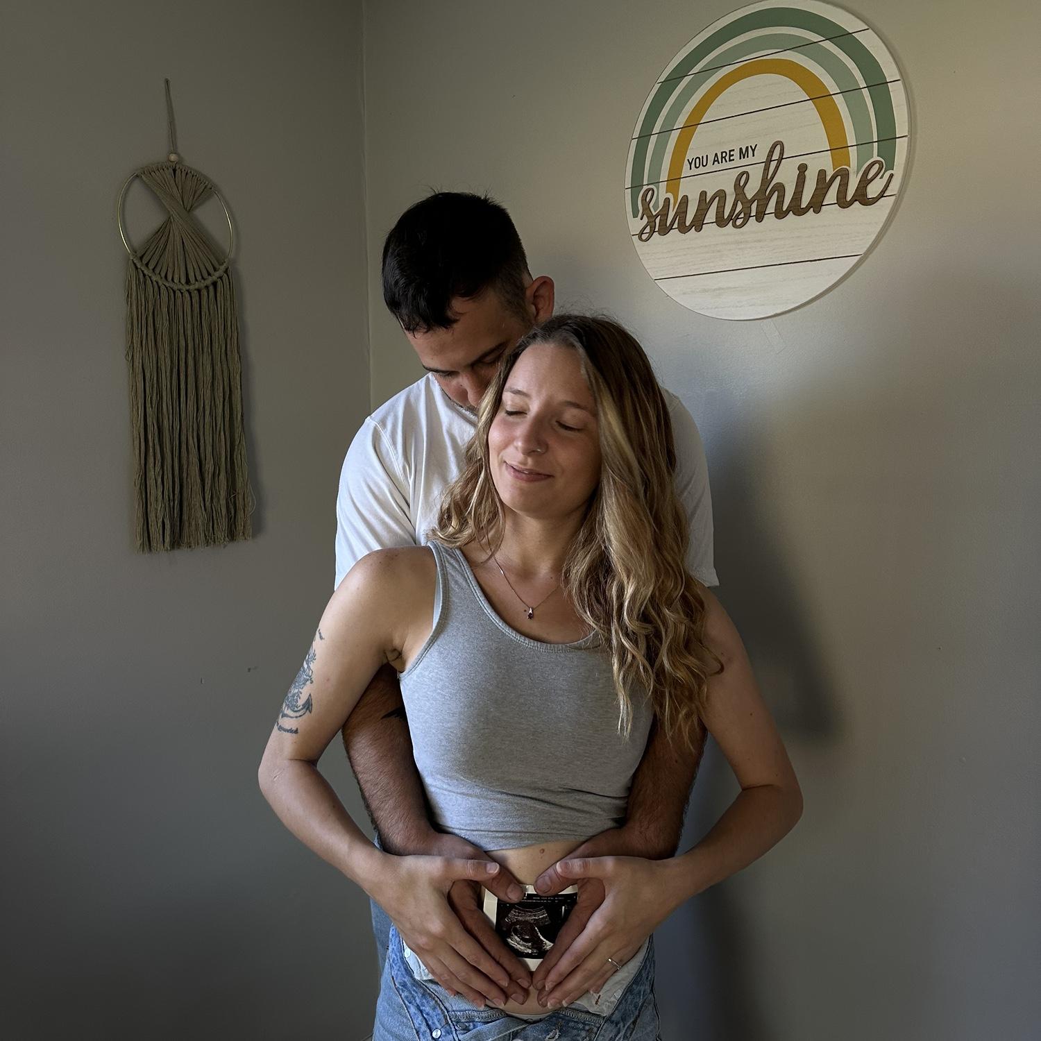 Finding out we were having a baby