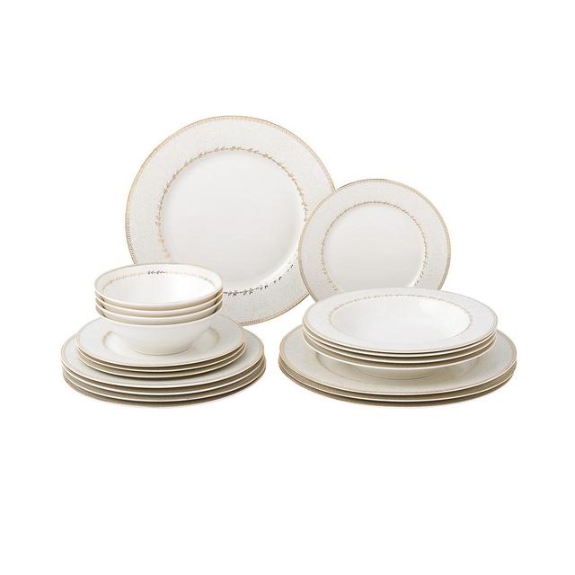 Lorren Home Trends 20 Piece Service for 4 Dinnerware Set