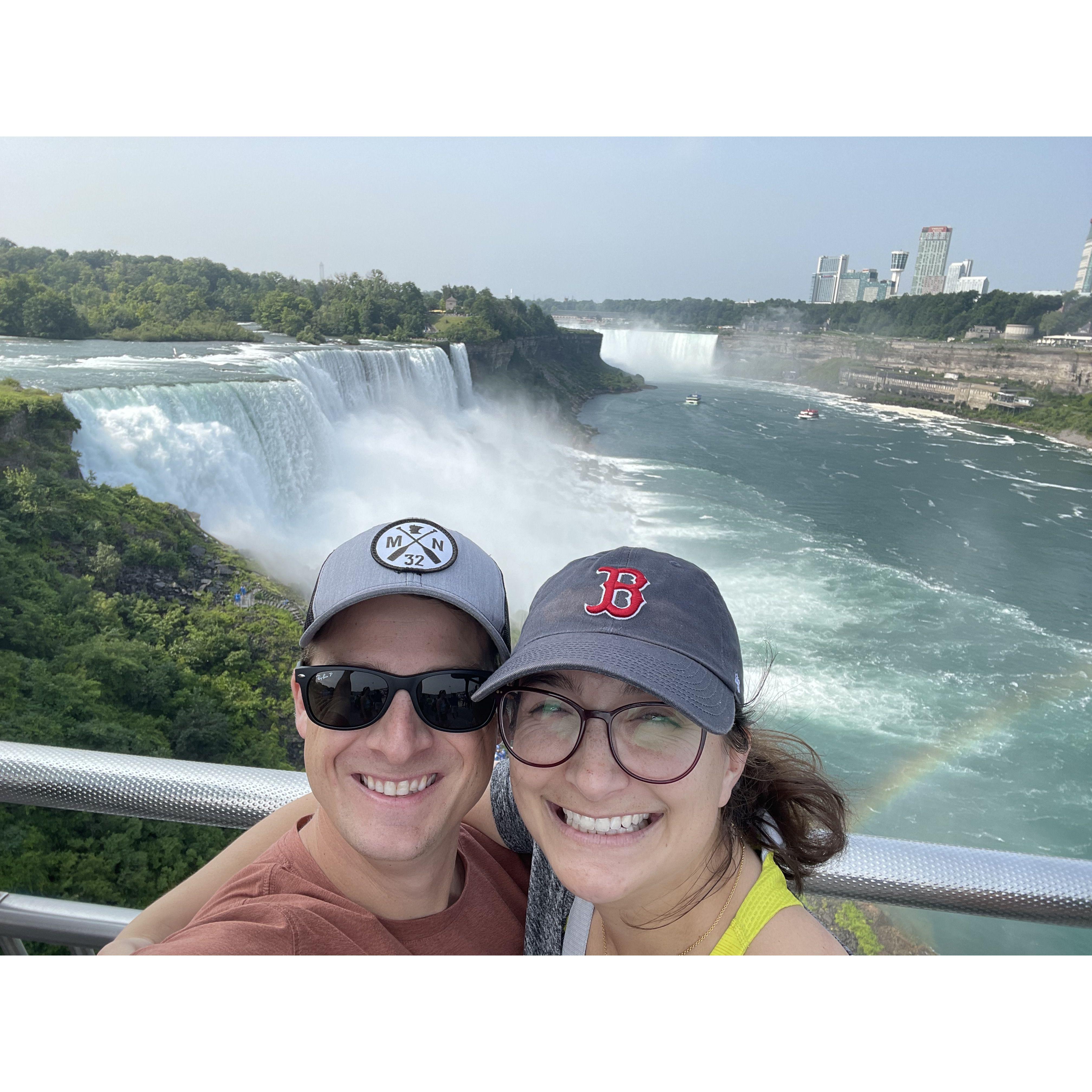Niagara Falls pit stop on the move to Boston