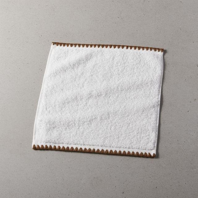 Tuli Copper Trim Washcloth