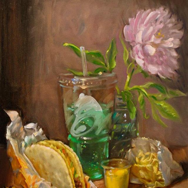 Taco Bell- NOAH VERRIER Original still life oil painting