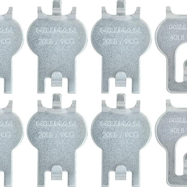 HIGH & MIGHTY 515314 Picture Hanger Value Pack, Easy Tool-Free Dry Wall Art Hangers for Artwork, Photos, and Mirrors, Holds up to 20Lbs-40Lbs, 8 Pack, Steel , Silver
