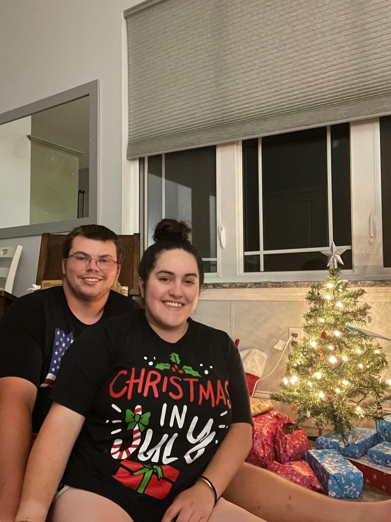 Celebrated Christmas in July