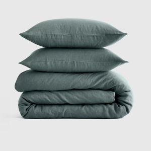 Linen Duvet Cover Set | in Ocean