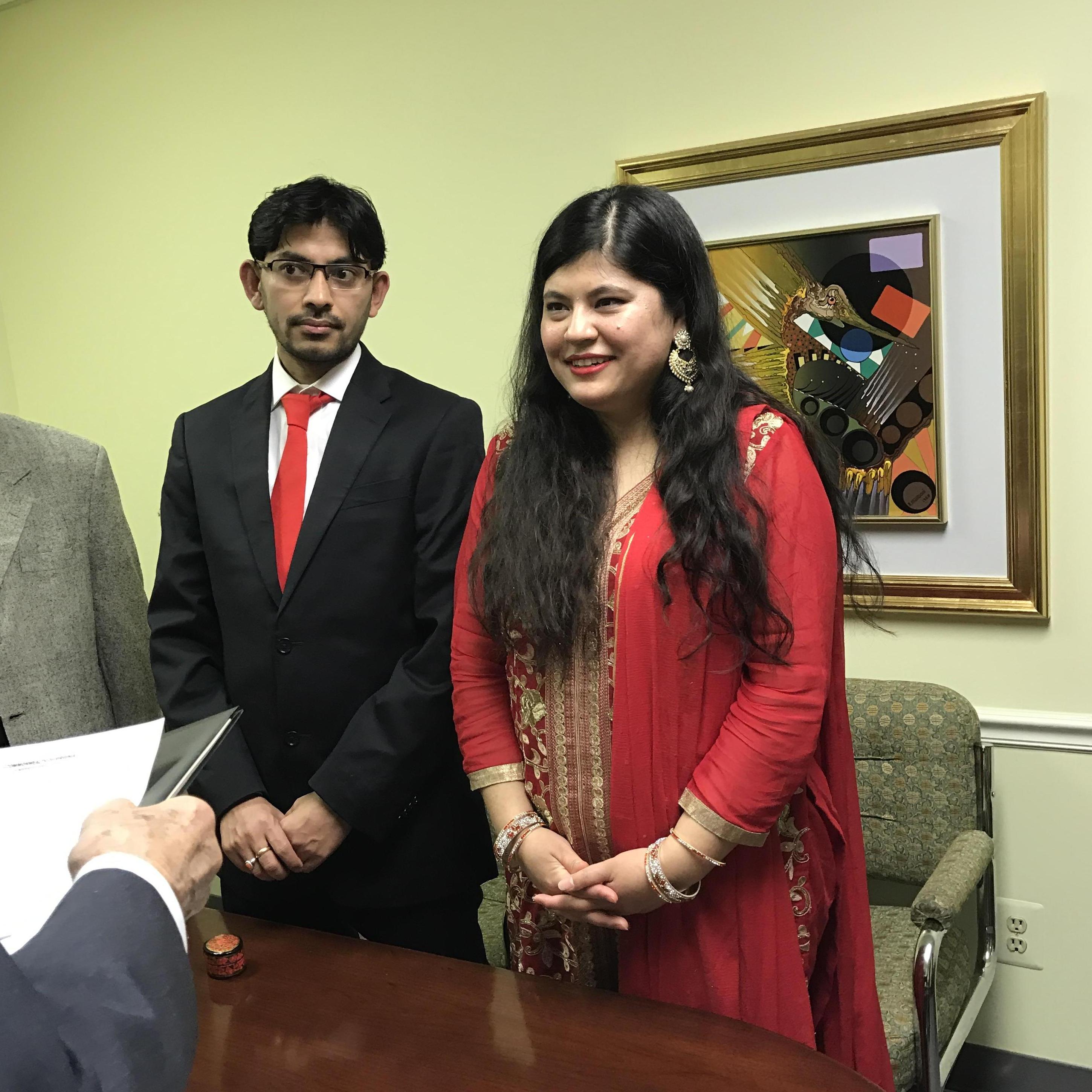 Our Civil ceremony