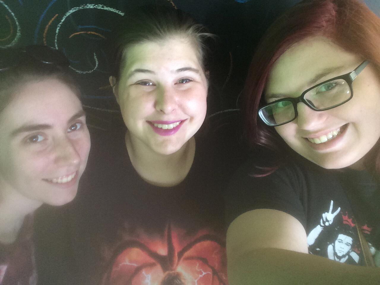 A snapshot from a weekend with my bridesmaids. In this pic, Vikki (my Maid of Honor) and Danielle (one of the bridesmaids). 😊 Love these girls! ❤️