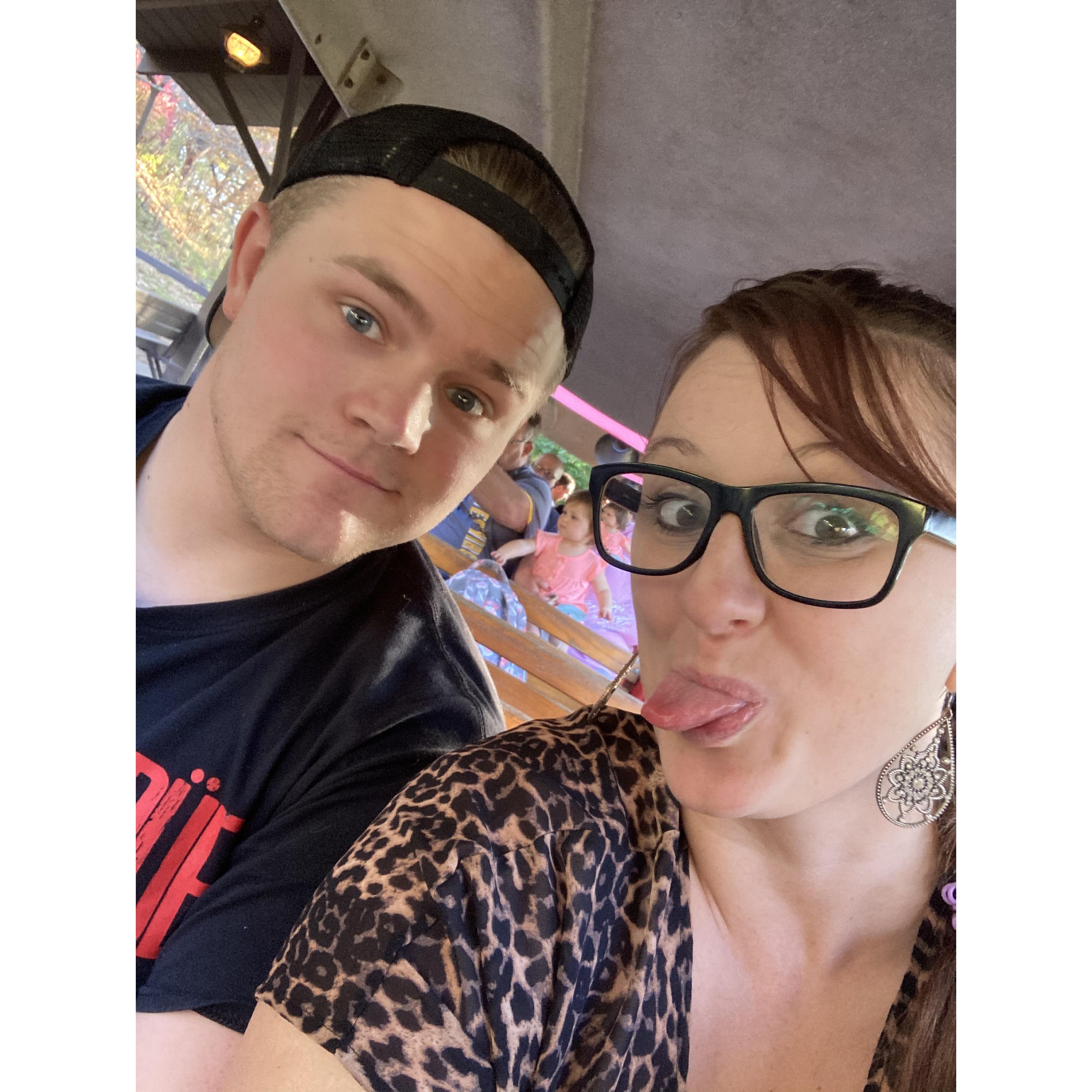 Birthday time at zoo