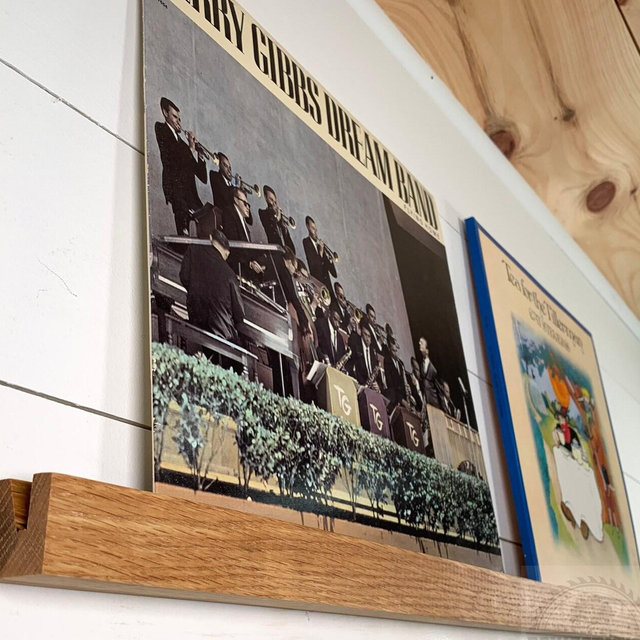 Record Display, Vinyl Display, Floating record display, Record Shelf, Record Ledge, Record Art display