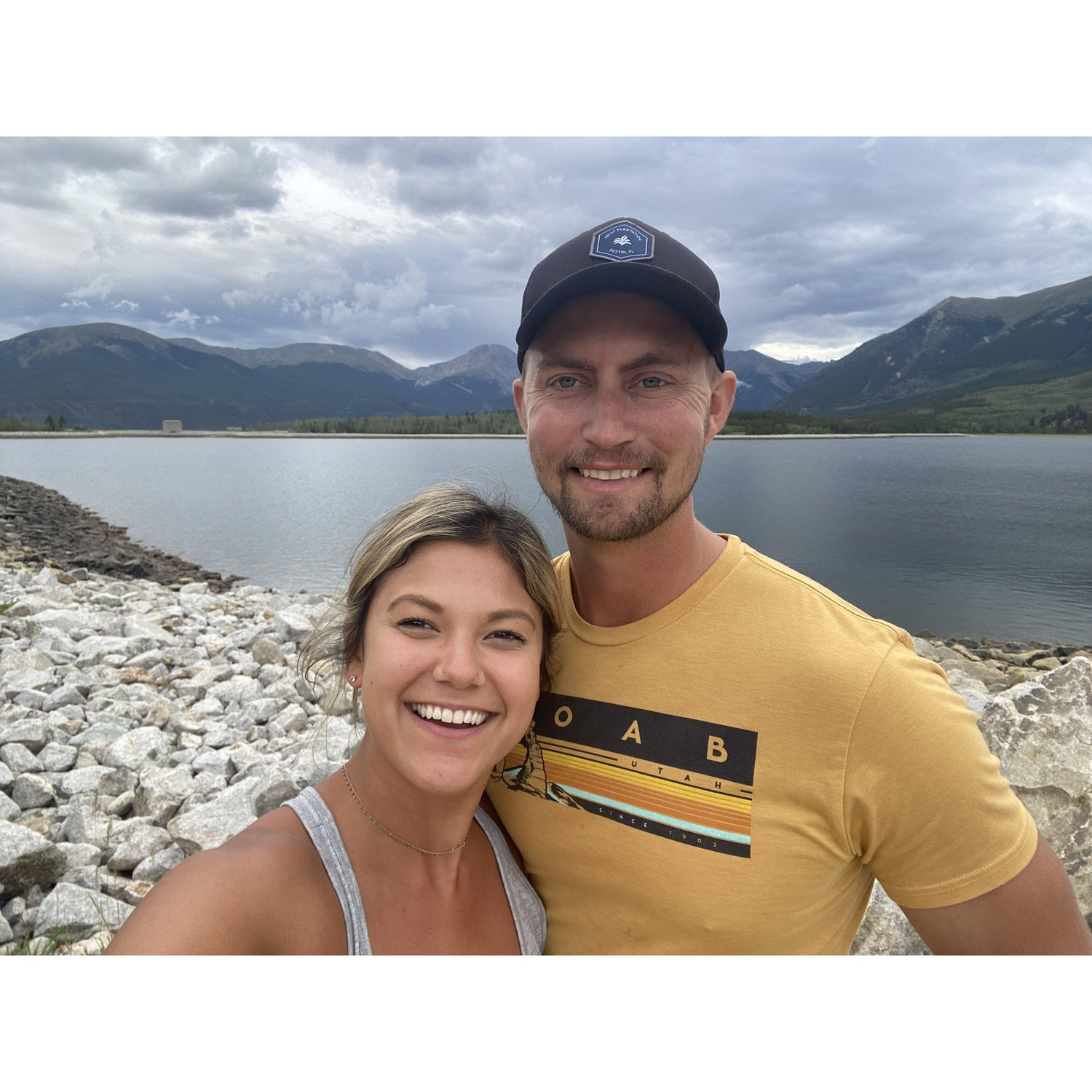 Our first camping trip together.