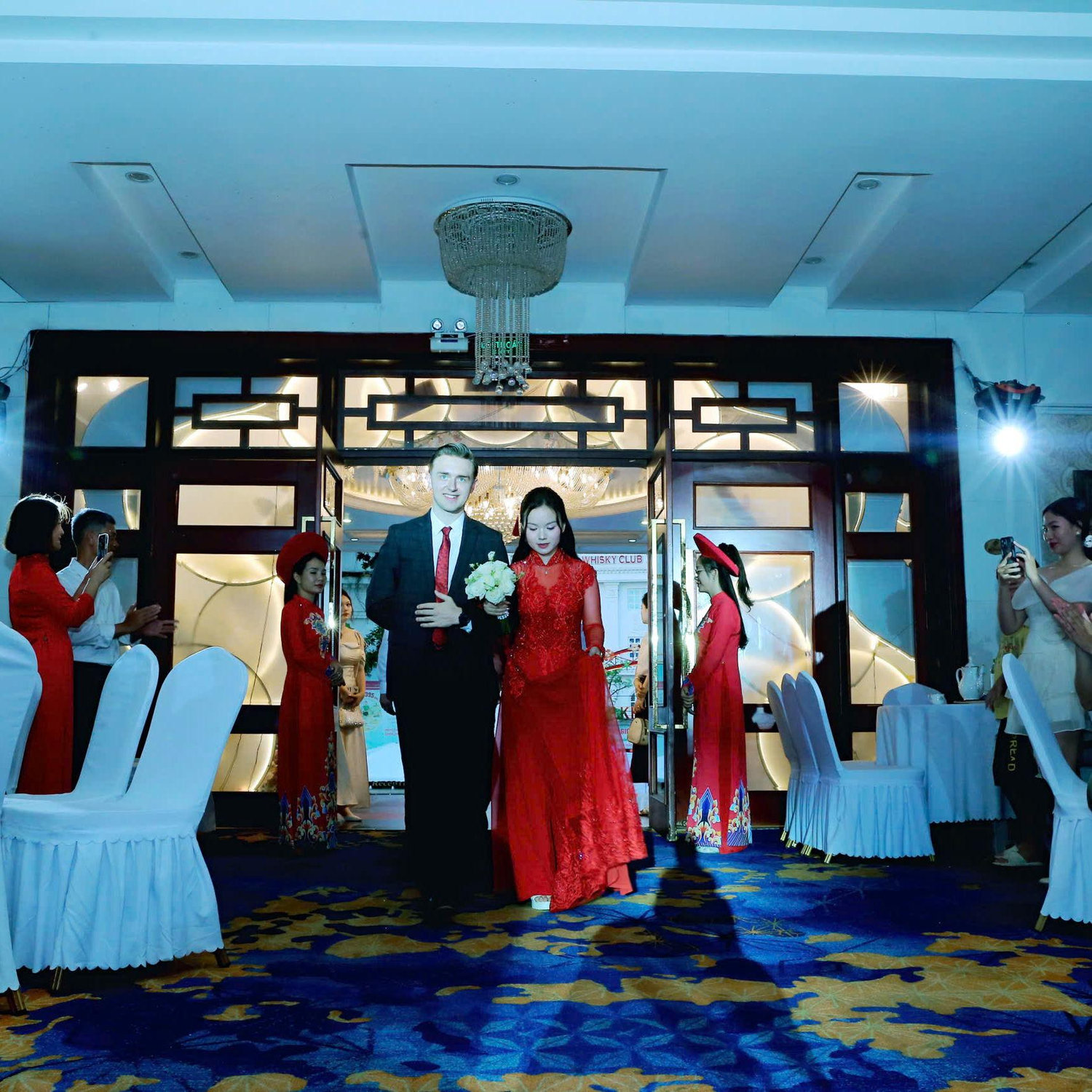Engagement ceremony in June 2025