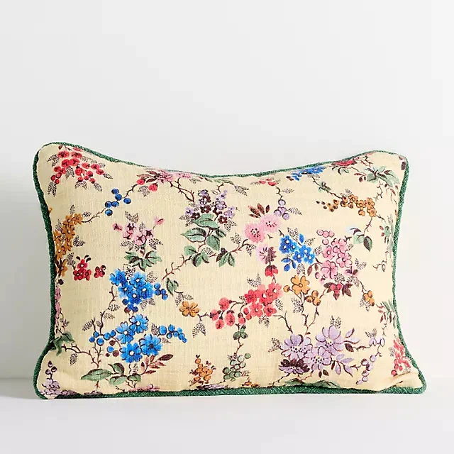 Leiah Printed Indoor/Outdoor Floral Pillow