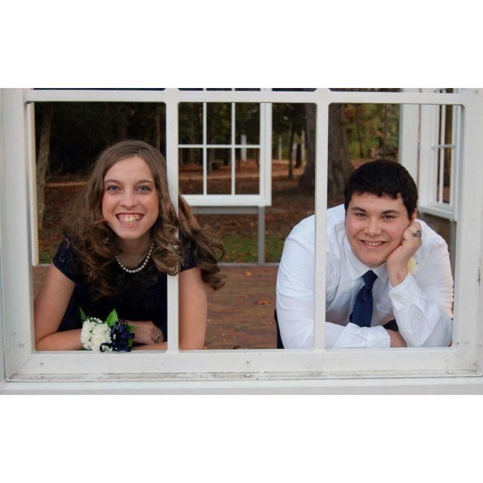 One of Taylor and Zachery's first homecomings.