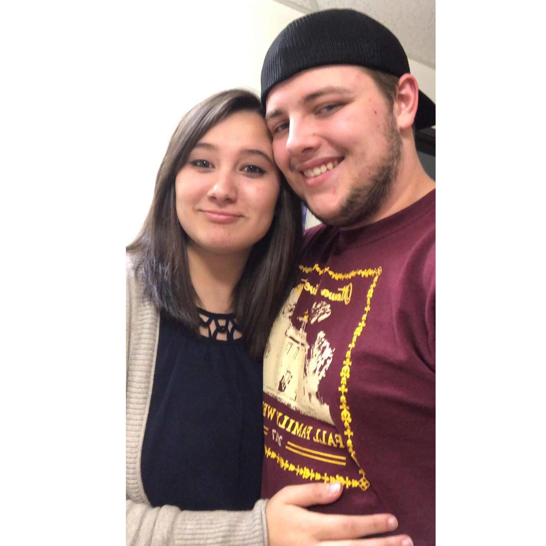 Our First Decent Picture Together (Nov. 2017)