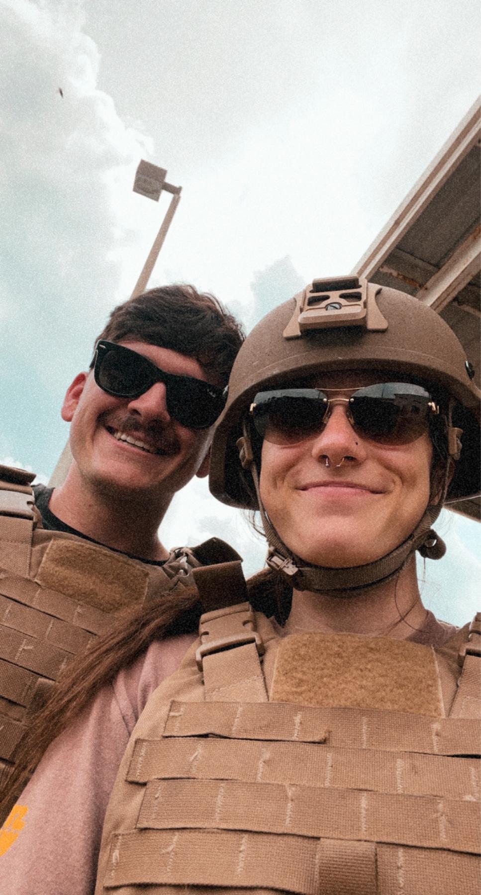 Our first weekend back together after Kellis’ deployment, where I got to take a sneak peek into what he does in the Marines 👀