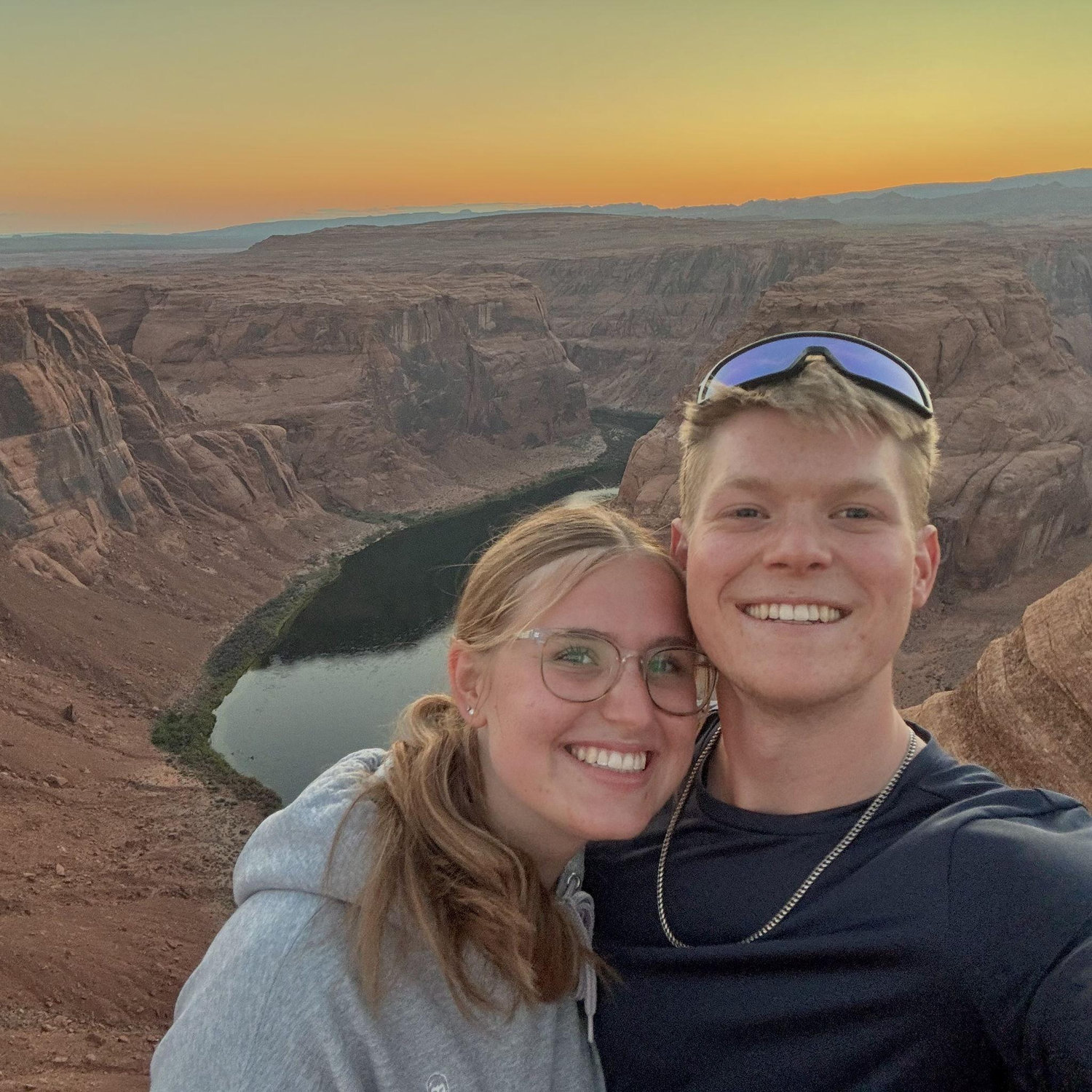 Trip to Horseshoe Bend after Tommy raced in Park City!