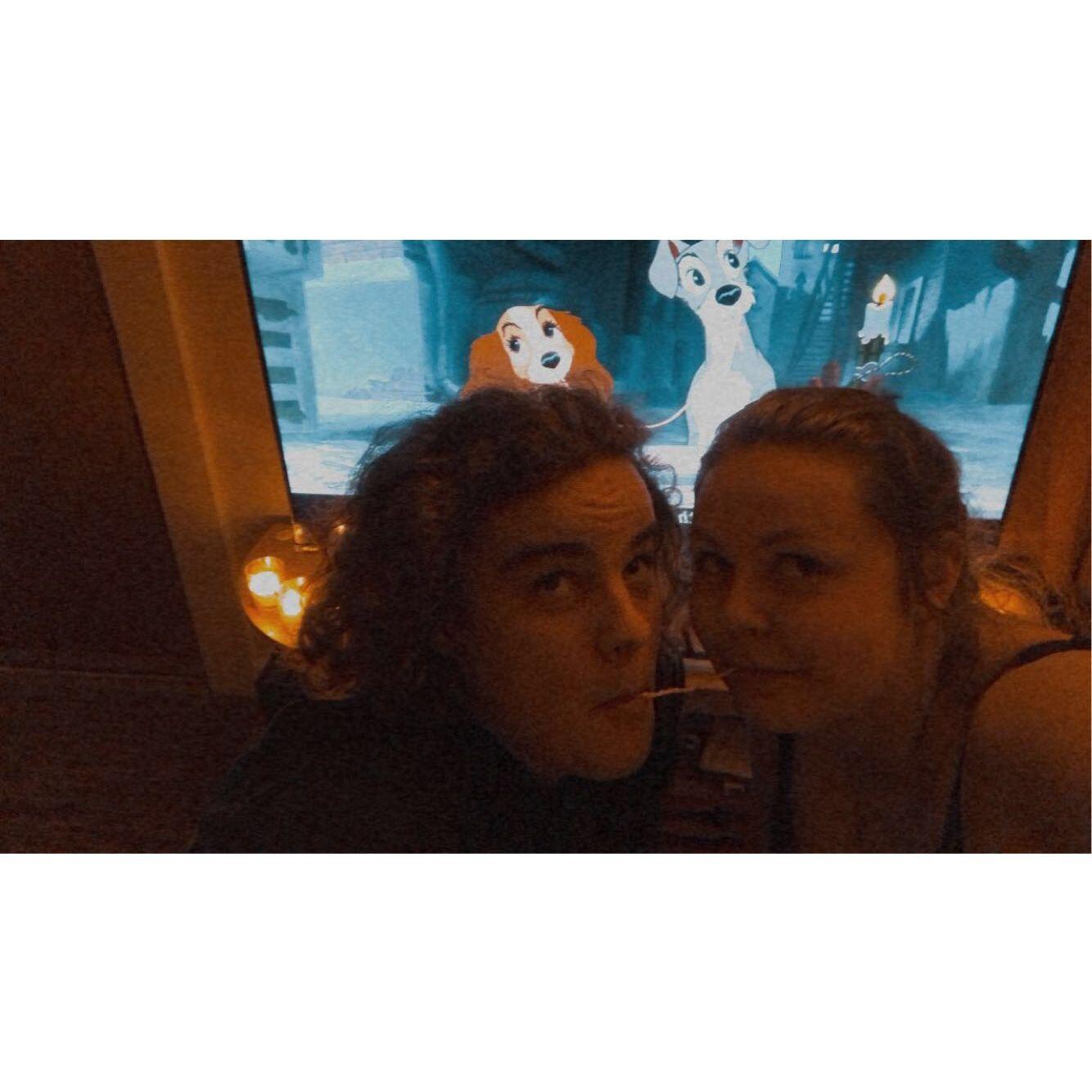 Recreating Lady & the Tramp.
