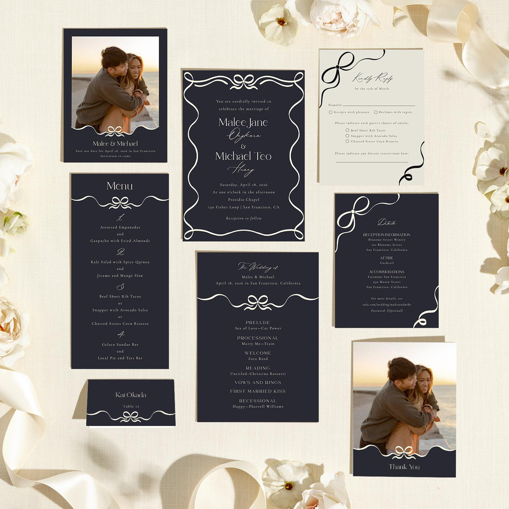 Zola Save The Dates - Alba Photo