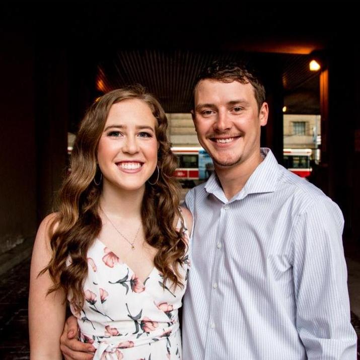 The morning of Cara's graduation, 2019.