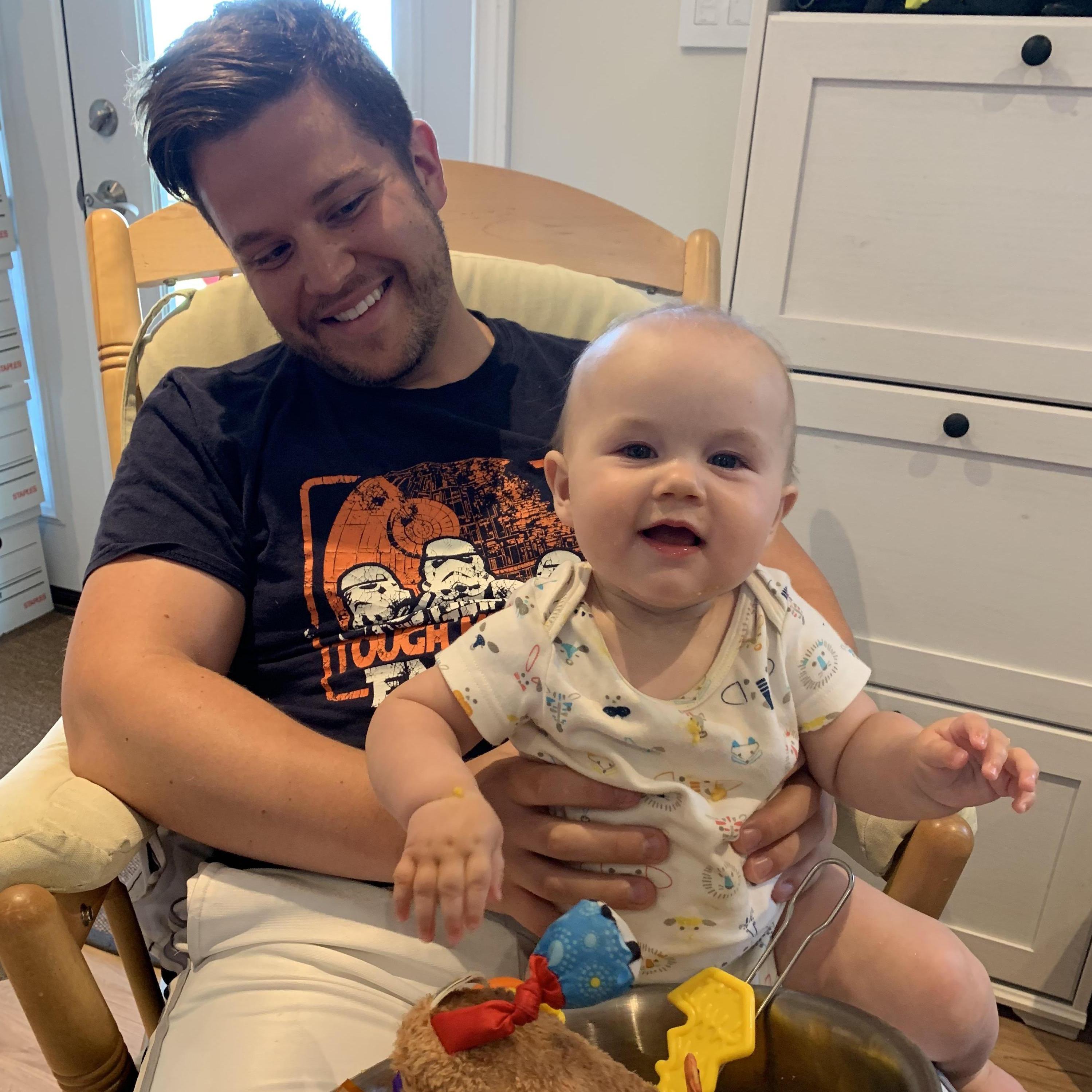 Our friends, Sarah and Josiah, make such a cute baby!!!