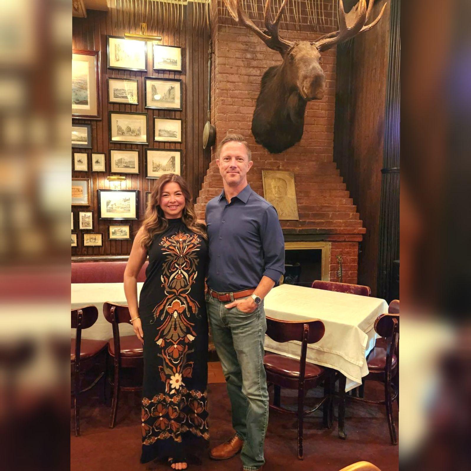 6th anniversary at Keene's Steakhouse in NYC - July 2023