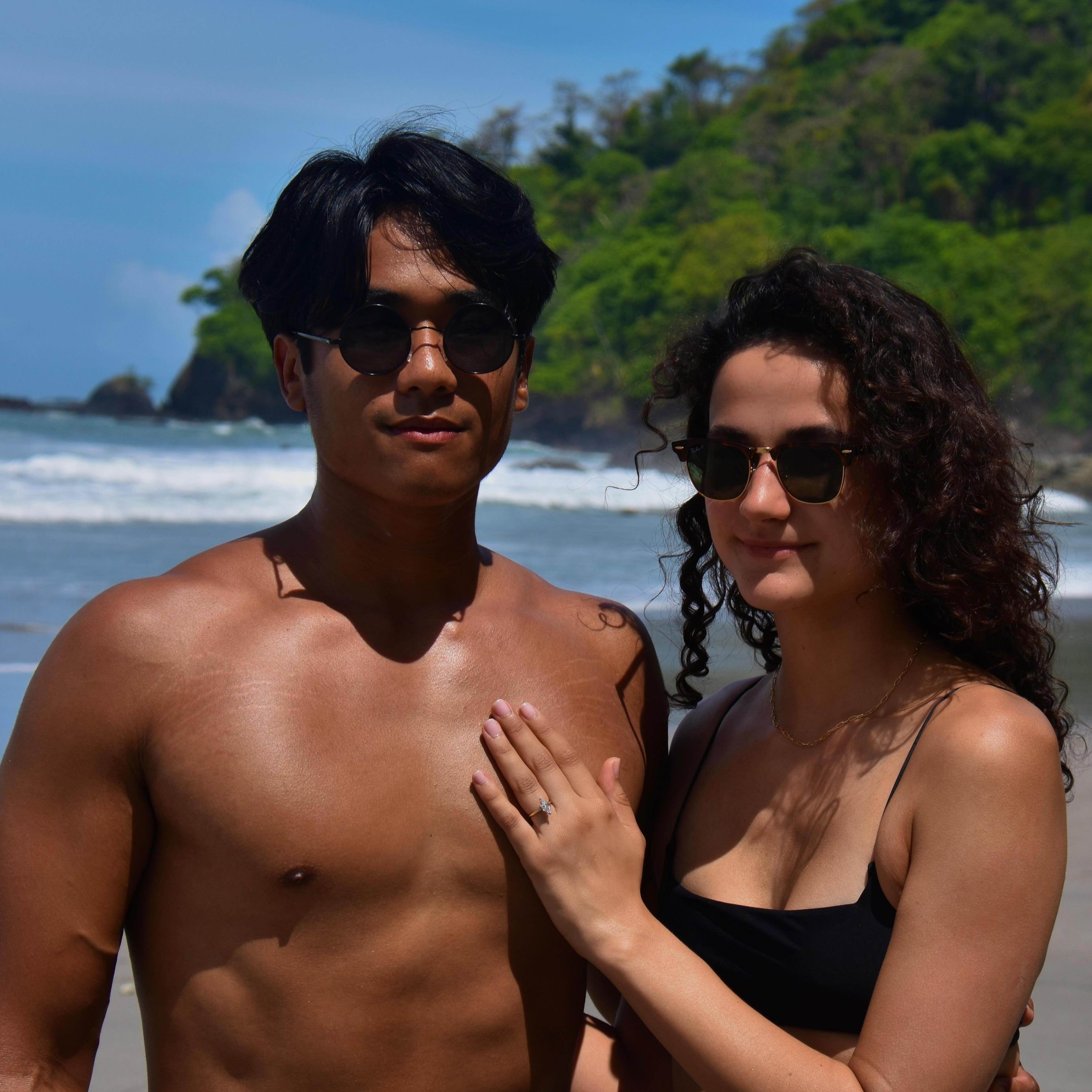 engaged in costa rica