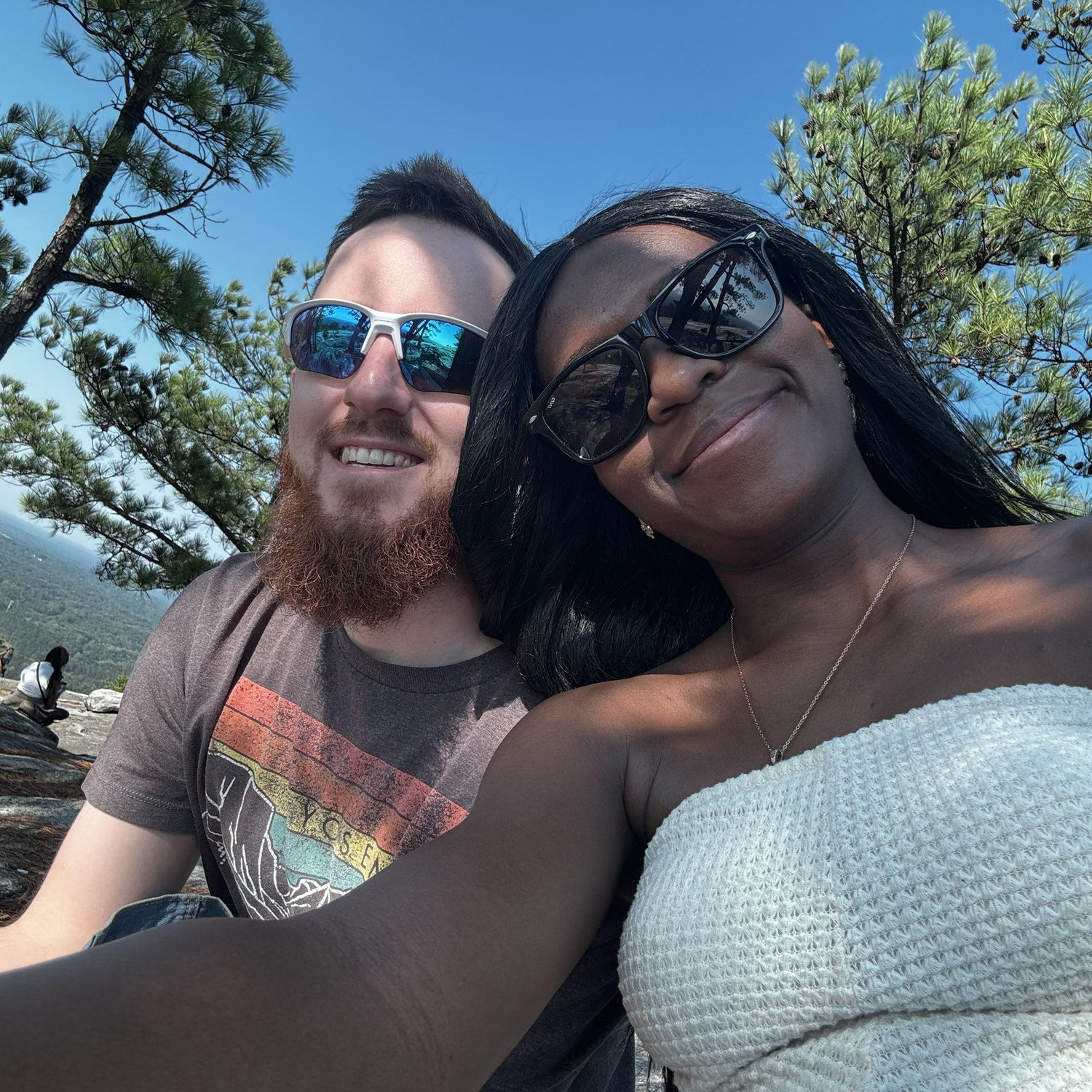 We made it to the top of Stone Mountain