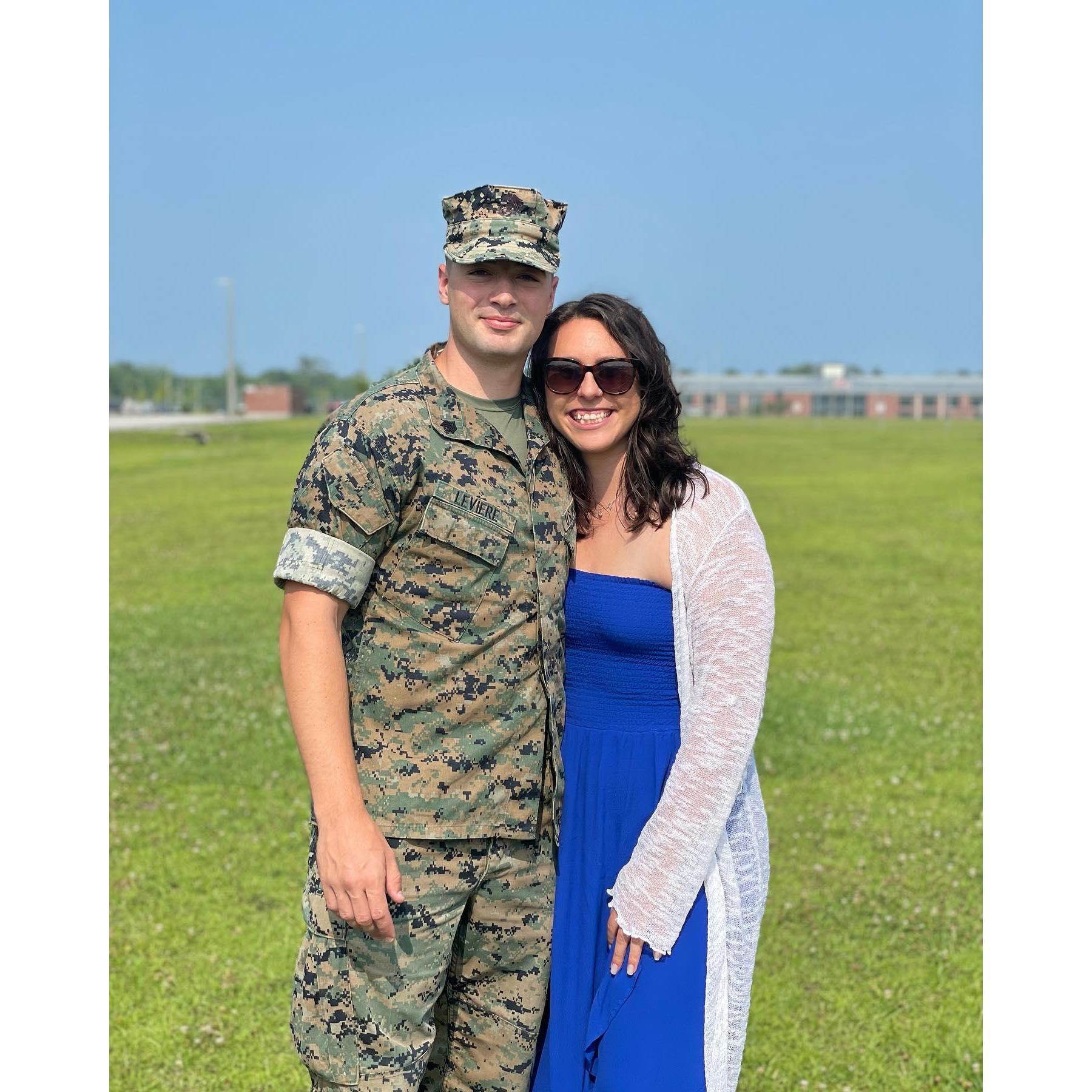 Thad's promotion to Sergeant!