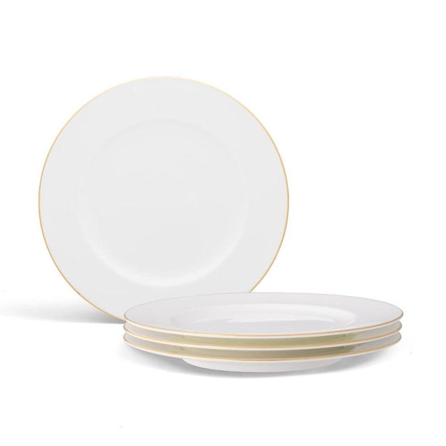 Noritake Accompanist Set of 4 Bread & Butter/Appetizer Plates, 6-1/2"