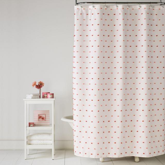 Saturday Knight Colorful Dot Shower Curtain