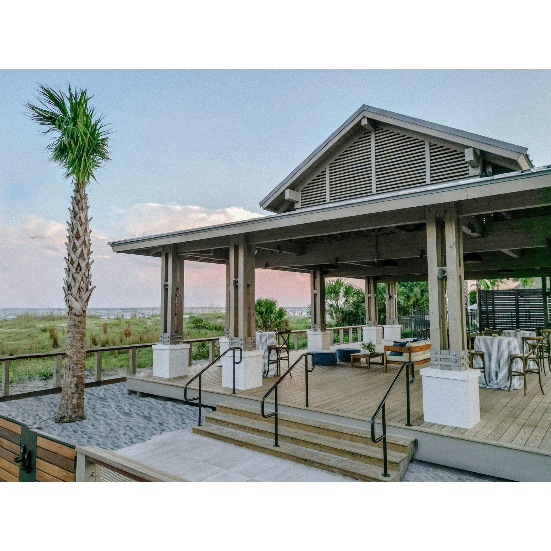 Reception: Dunes Pavilion at The Beach House