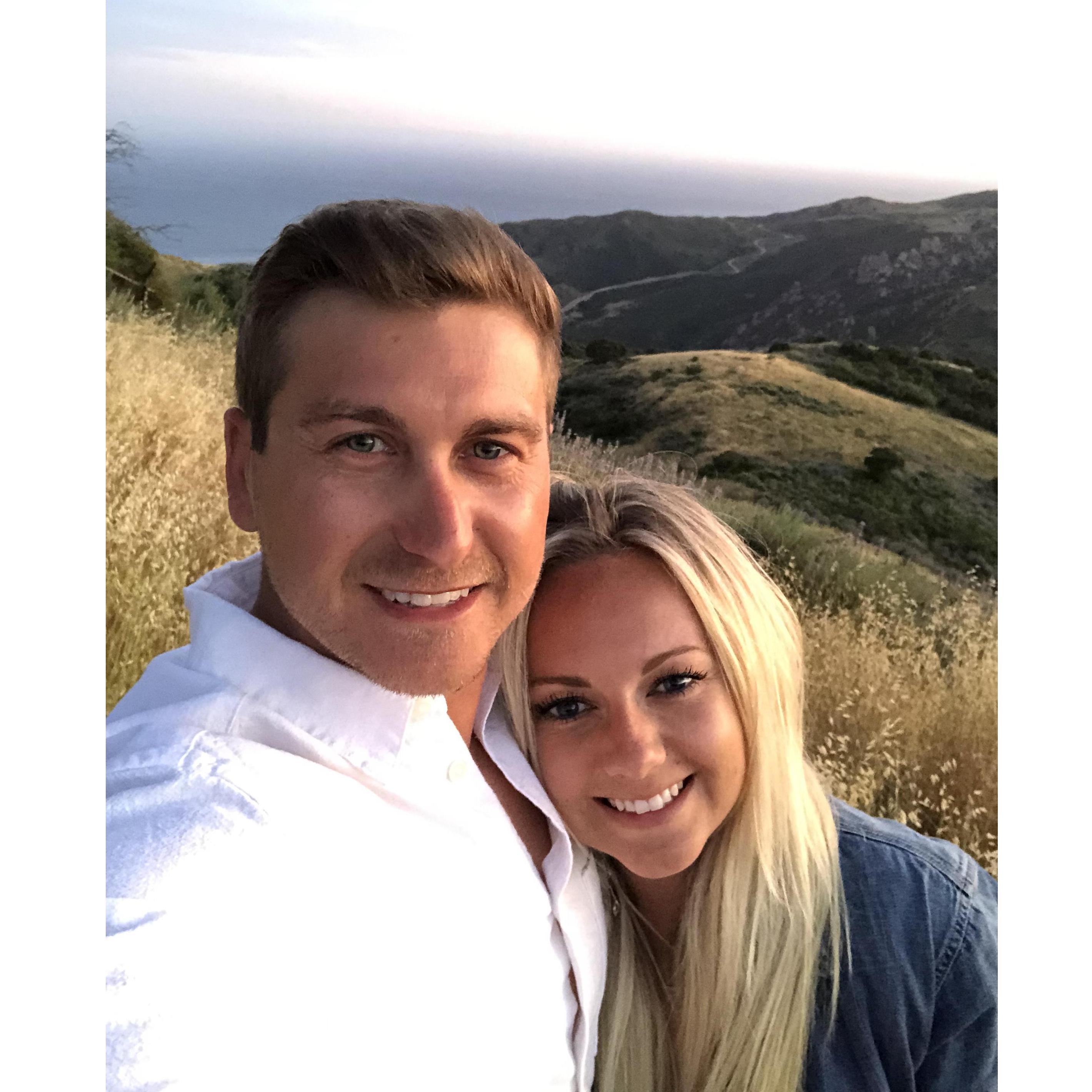 Touring Santa Monica mountains.