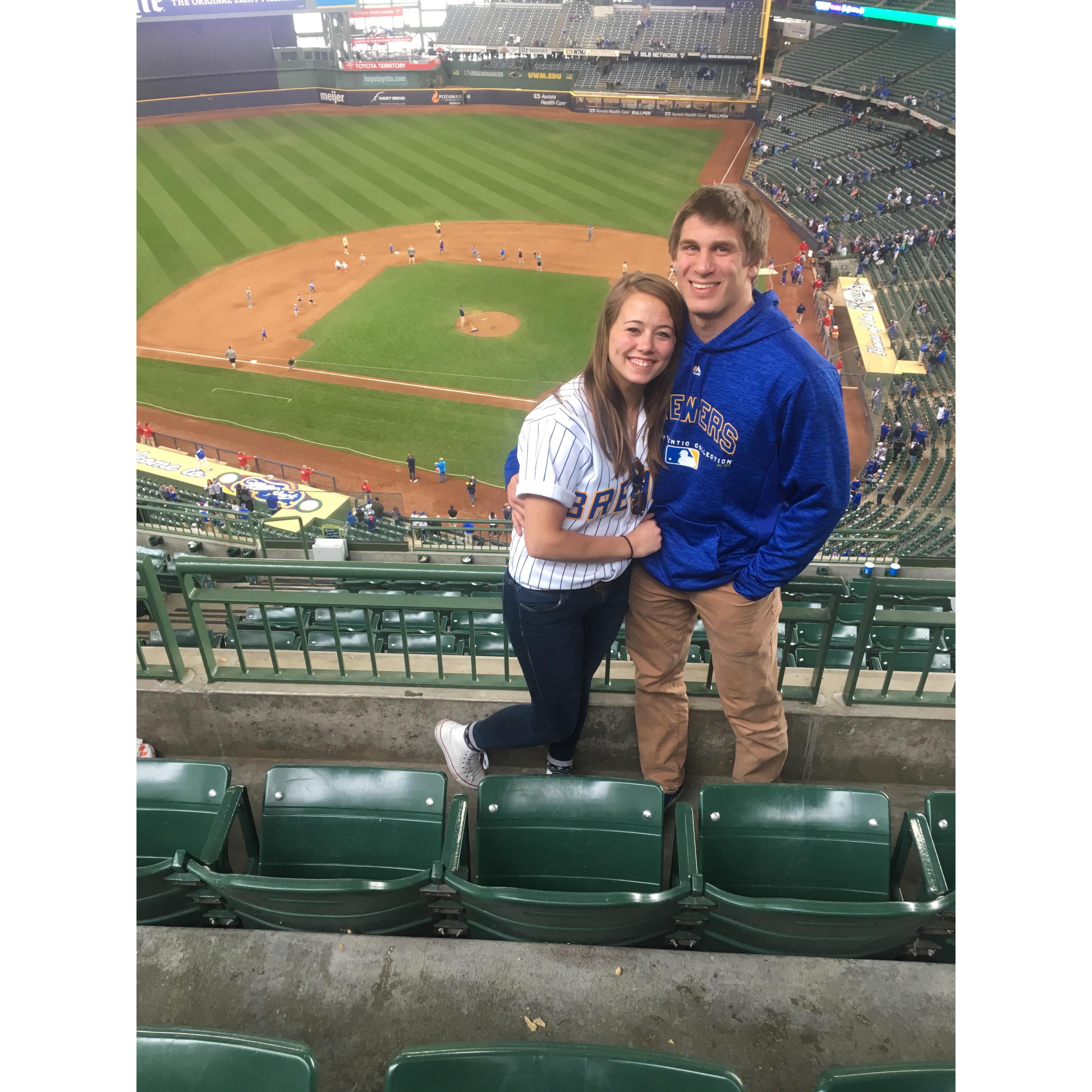 Our first date